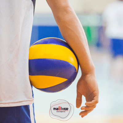 Material deportivo para voleibol